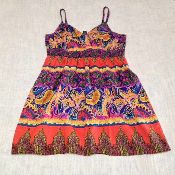 Lane Bryant Dresses & Skirts - Lane Bryant Print Smocked Sundress 18